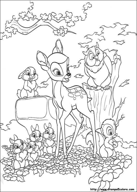 Disegni Bambi 2